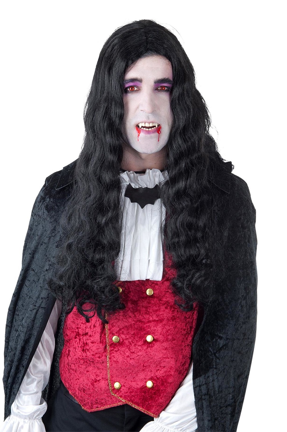 Wig Dracula Black Long Wavy