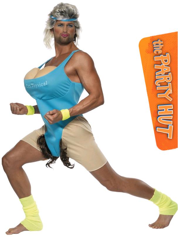 Costume Adult Lets Get Physical Camilla Tow Medium / Standard