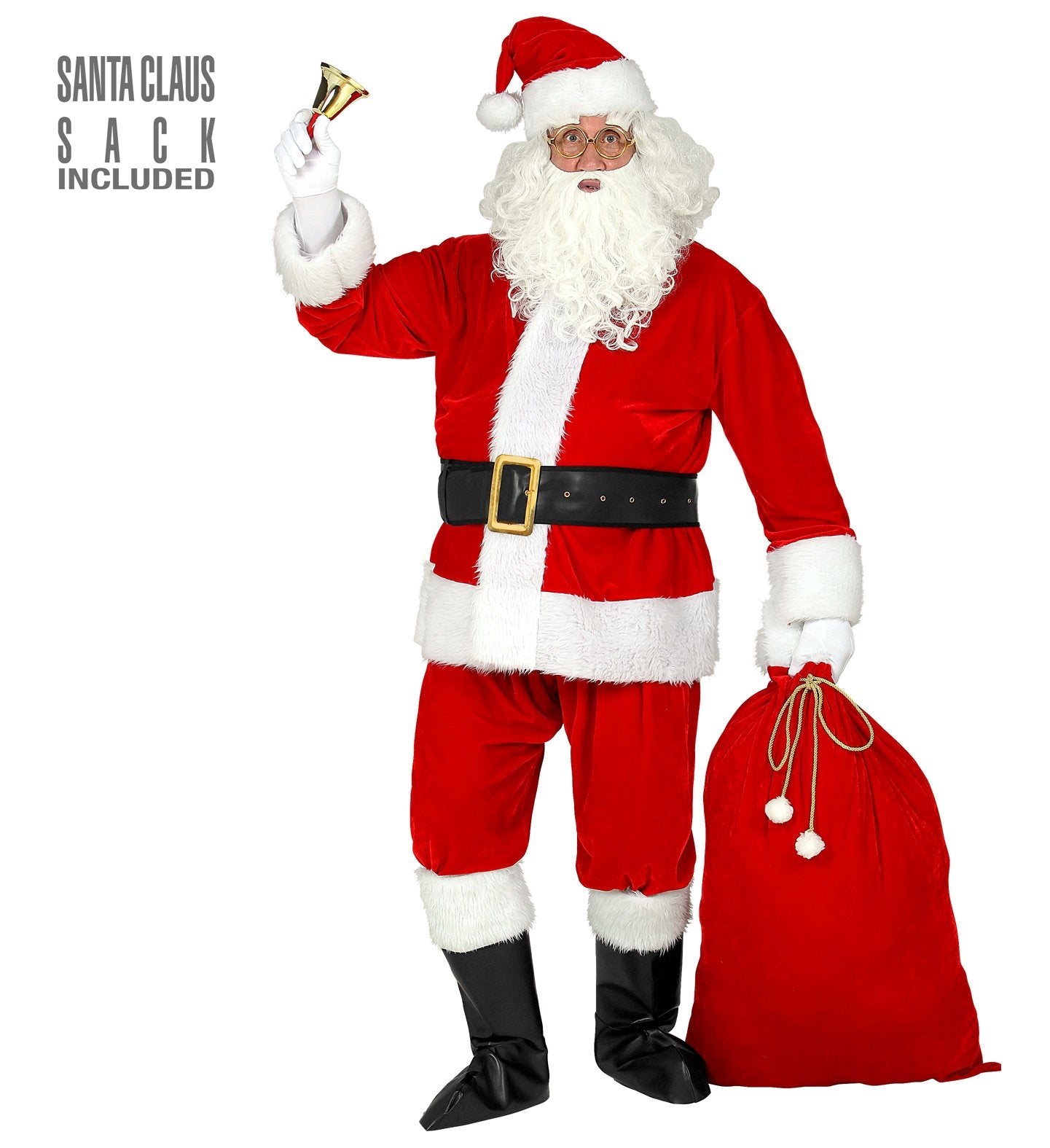 Costume Adult Father Christmas Santa Claus Professional Suit Large/XLarge