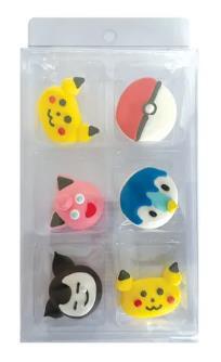 Edible Icing Decorations Pokemon Pk/6