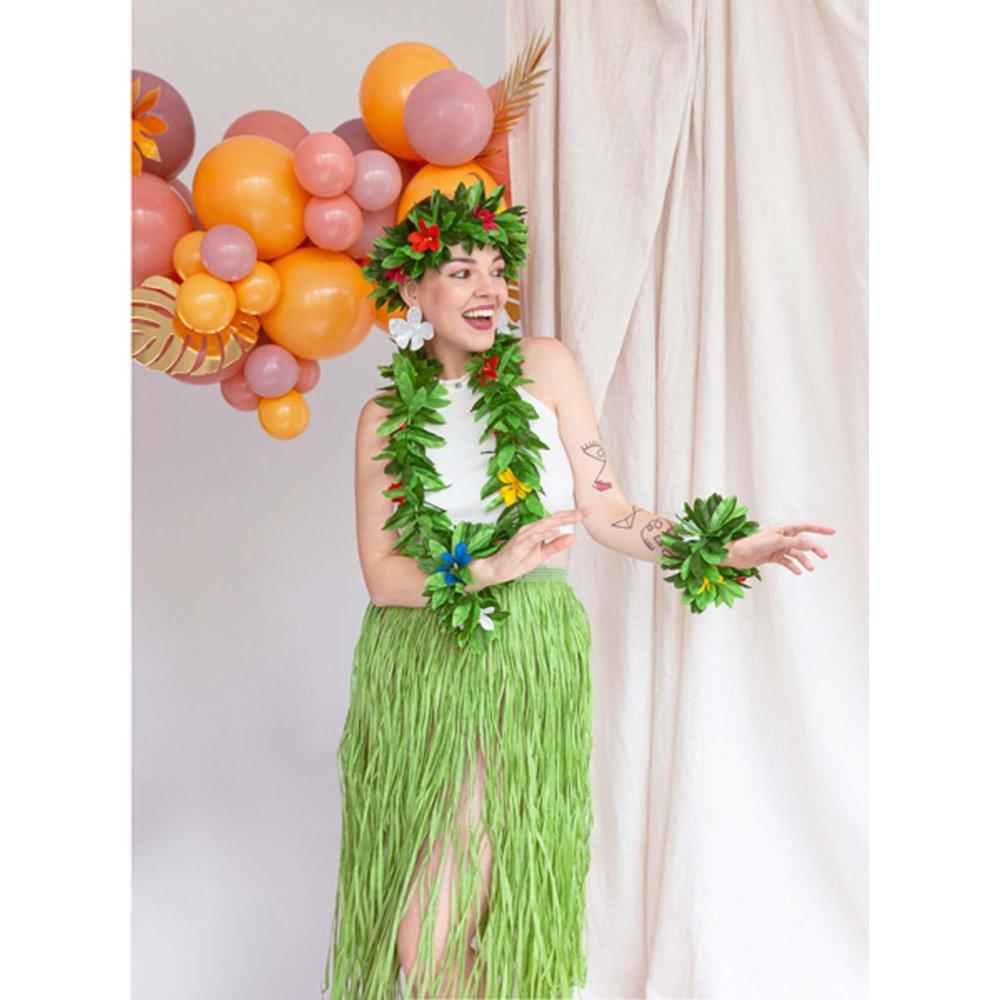 Costume Kit Hawaiian/Tropical Flowers Lei Set