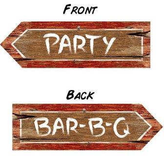Sign Aussie Party Bbq/Party - Last Chance
