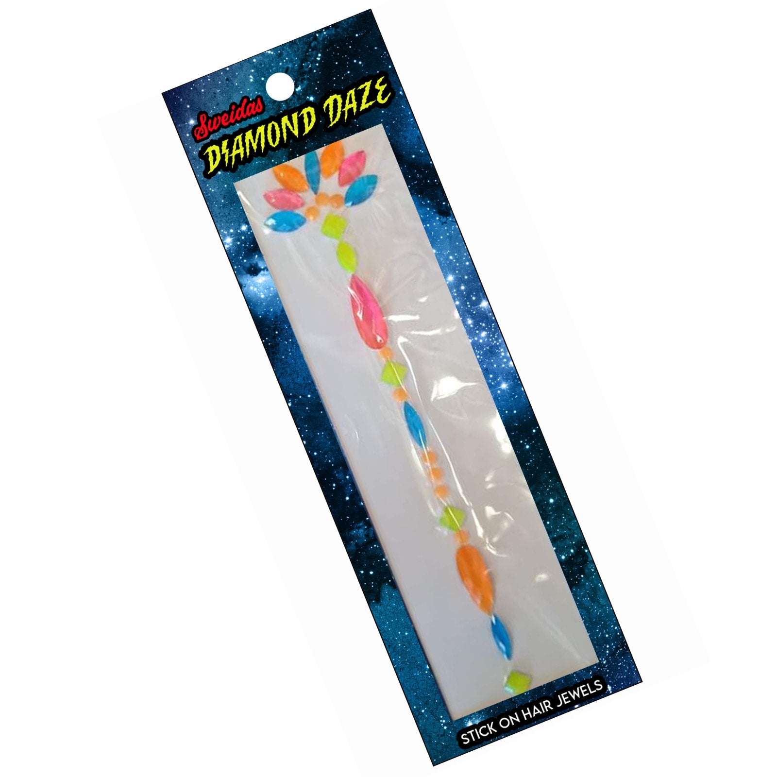 Adhesive Hair Jewels Rave Babe