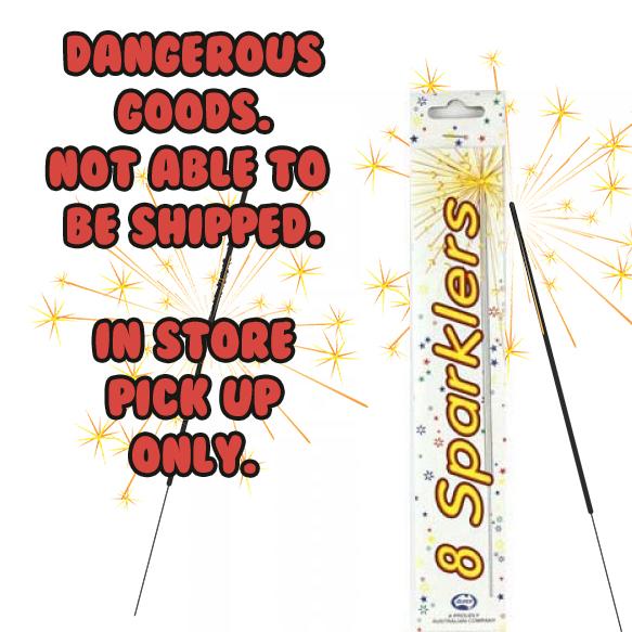 Sparklers 25cm Pk/8