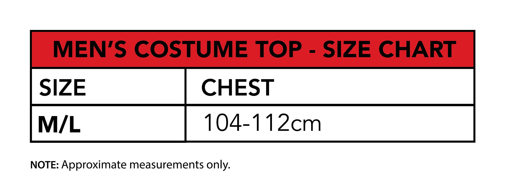 Costume Adult Superman Top & Cape Medium Large