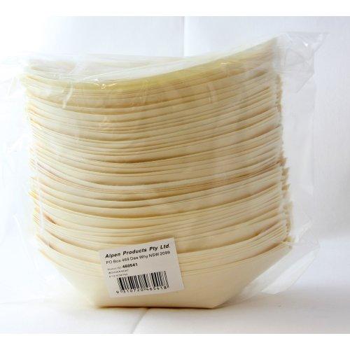 Catering Wooden Boats 220mm x 103mm Pk/50 Eco Friendly