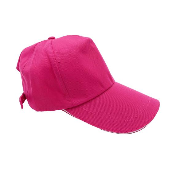 Pink Team Spirit Baseball Cap/Hat Sports Supporter