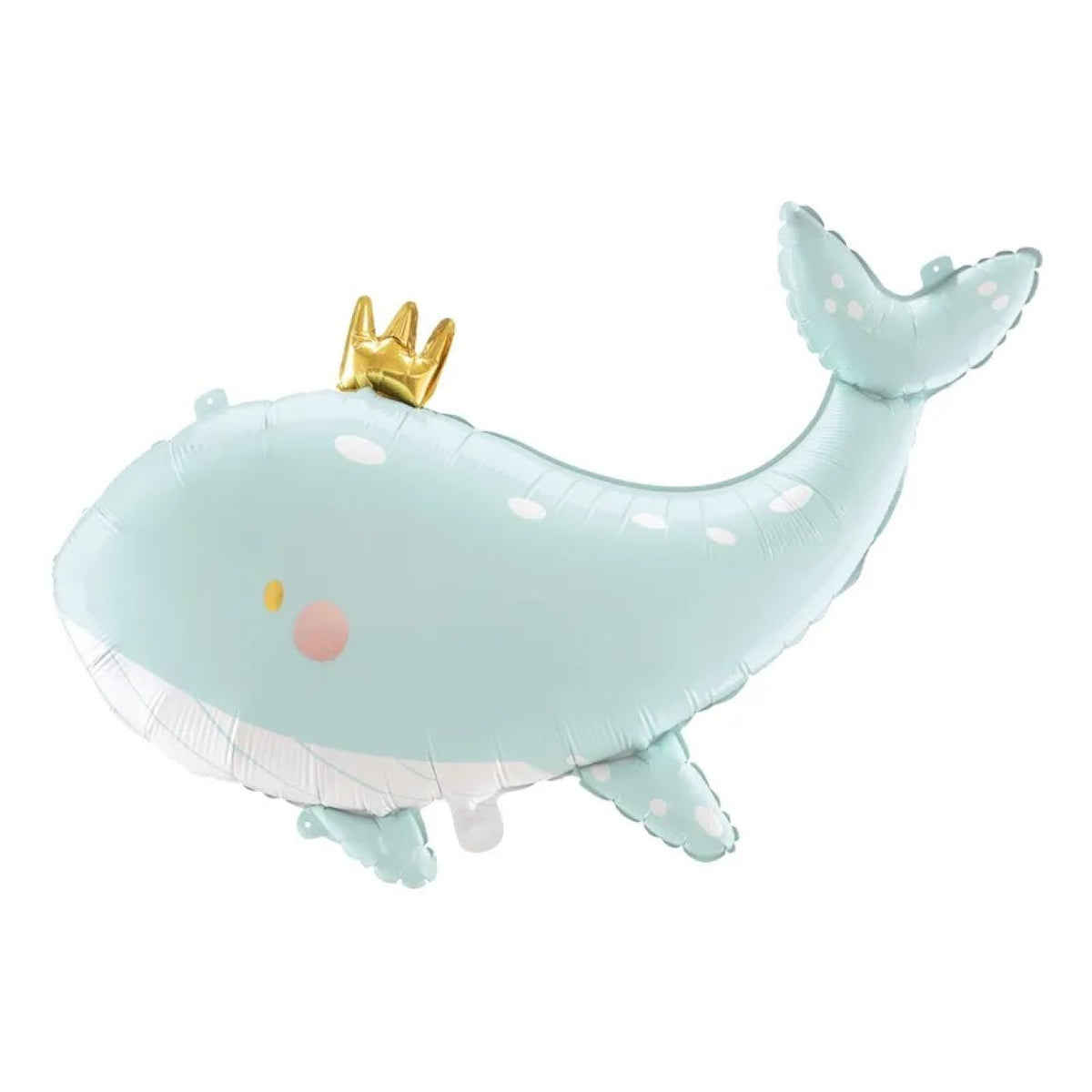 Balloon Foil Shape Blue Whale Party Deco 93cm x 60cm