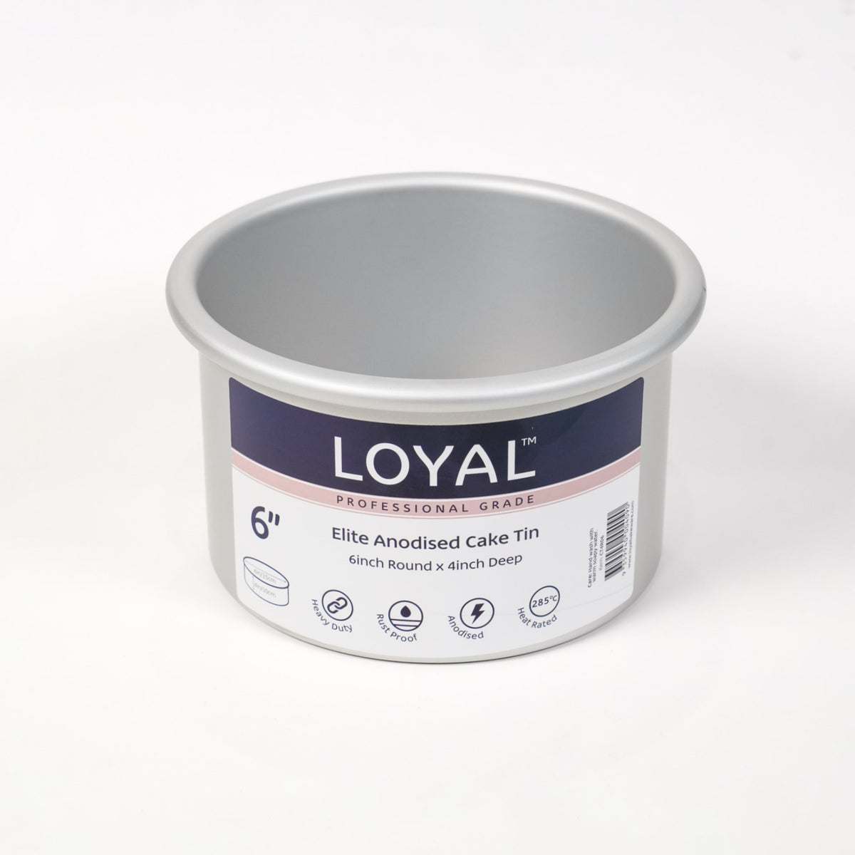 Cake Tin Round Elite 4 Inch Deep