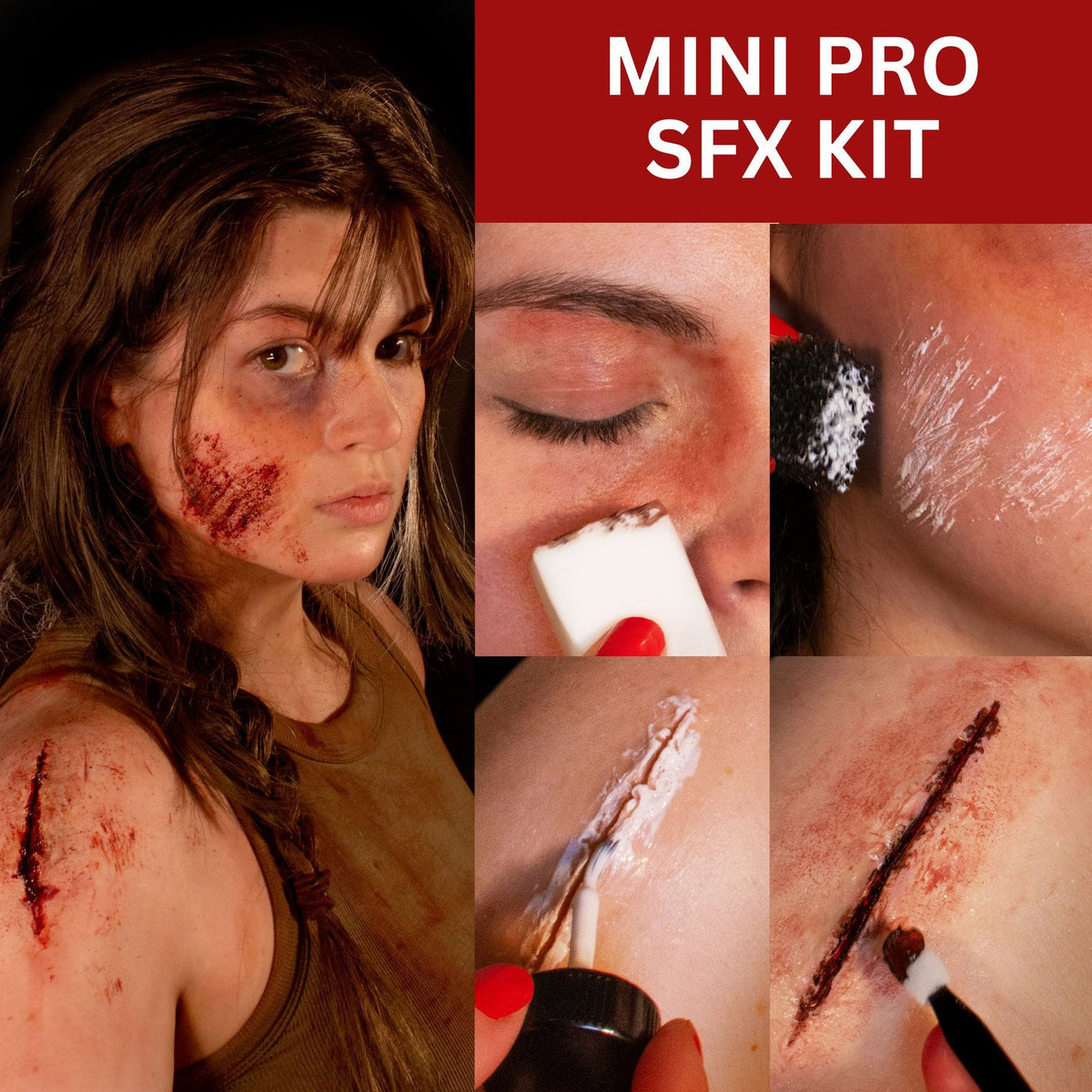 Make Up Kit Special Effects Mini Professional Mehron Deluxe