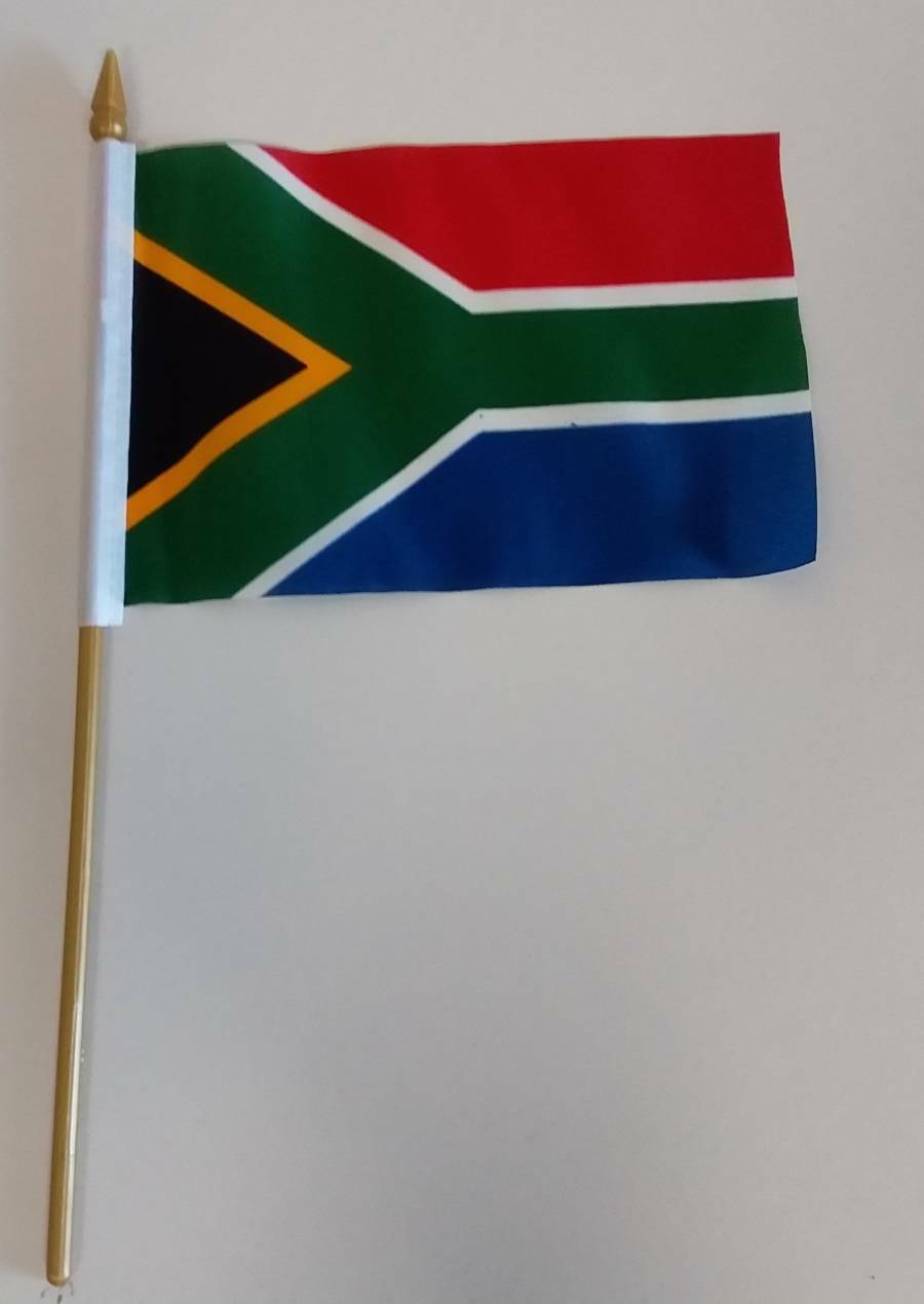 Flag South Africa 15x10cm Desk