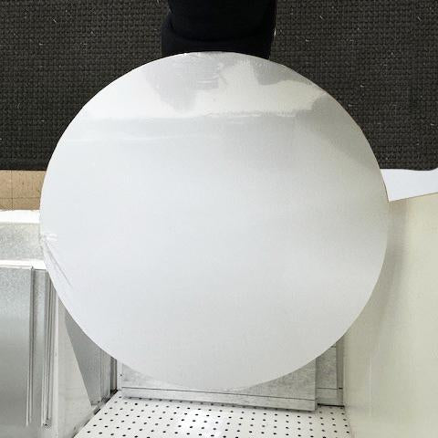 Cake Board MDF Round White 15 Inch