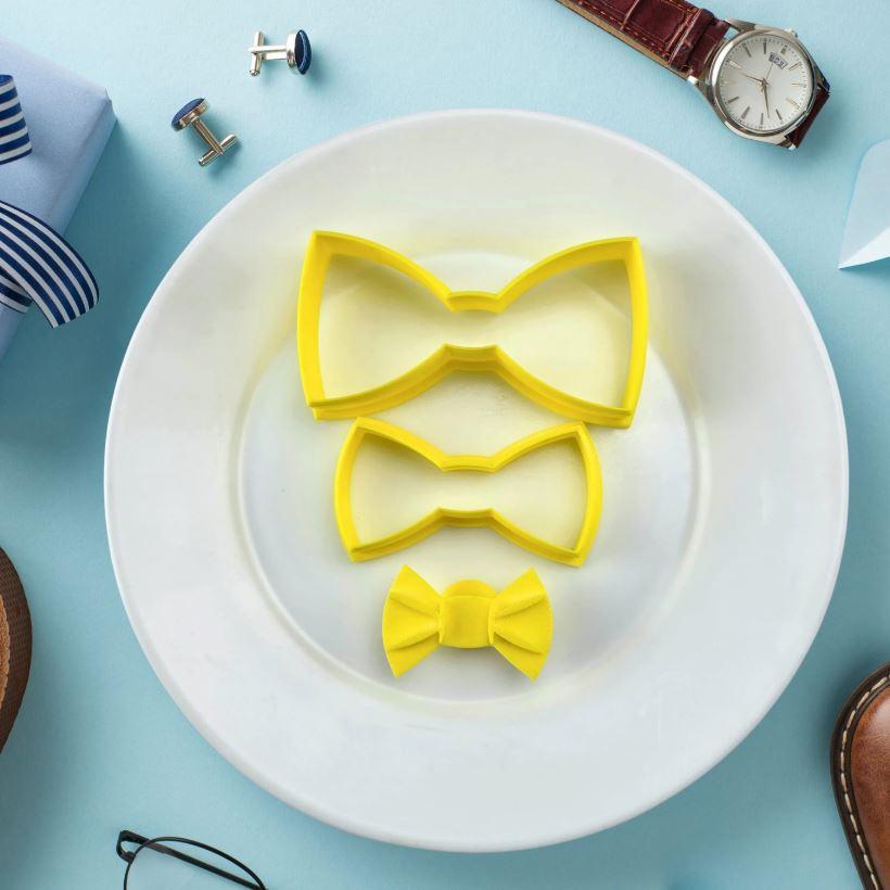 Bow Tie & Emma Bow Embosser & Cookie/Biscuit Cutter Set