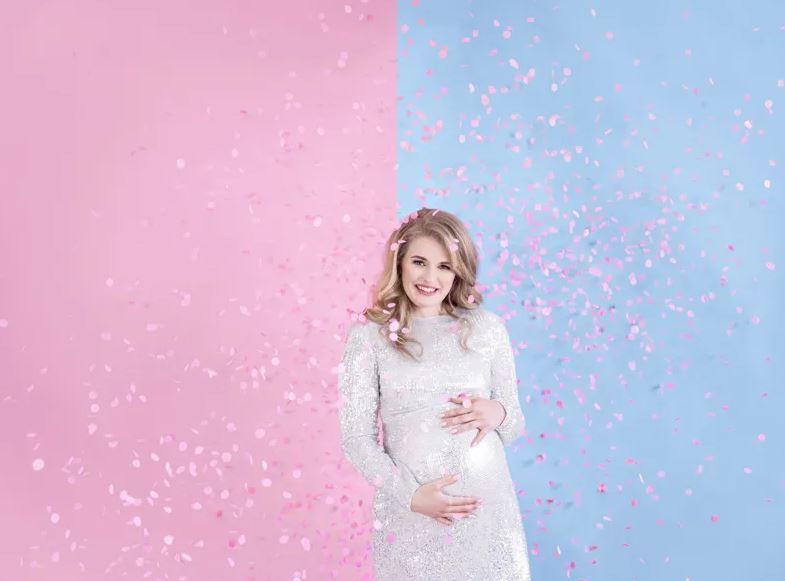 Large Gender Reveal Pink Tissue Confetti/Popper 60cm Cannon Ready To Pop