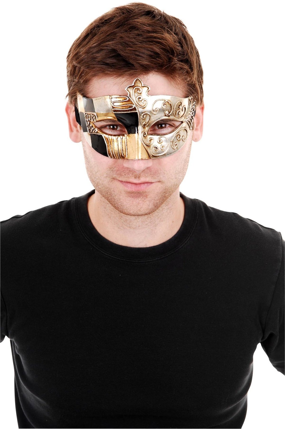 Mask Eye Tivoli Warrior Metallic Gold/Black
