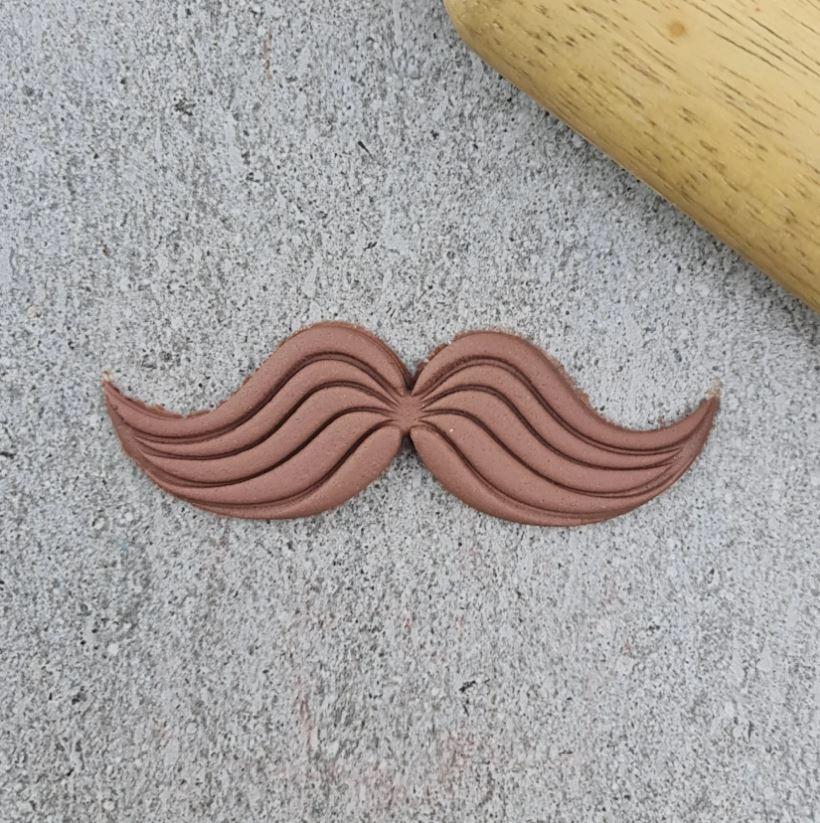 Moustache Embosser & Cookie/Biscuit Cutter Set