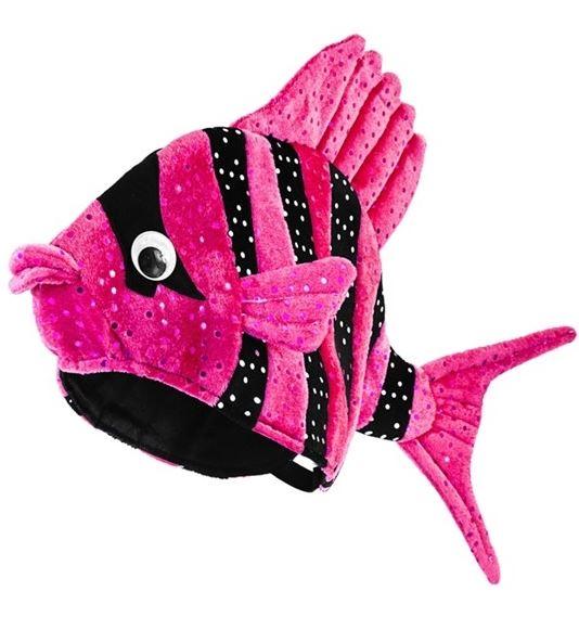 Hat Animal Costume Accessory Pink Tropical Fish