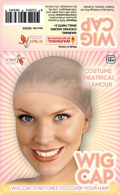Wig Stocking Cap Theatrical Hair Cover Costume Accessory