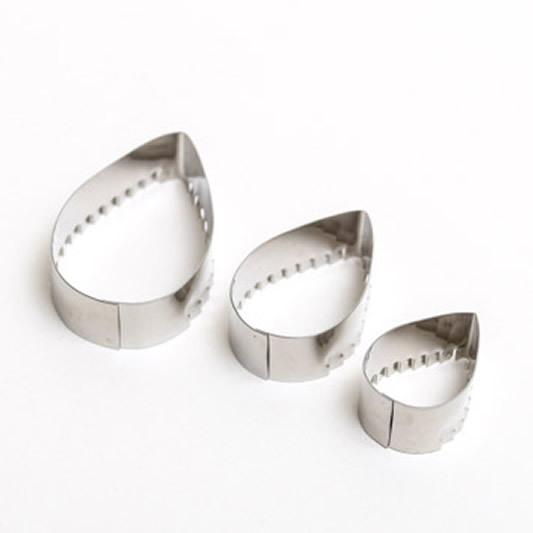 Cutter Large Rose Petals Set 3 - Discontinued Line Last Chance