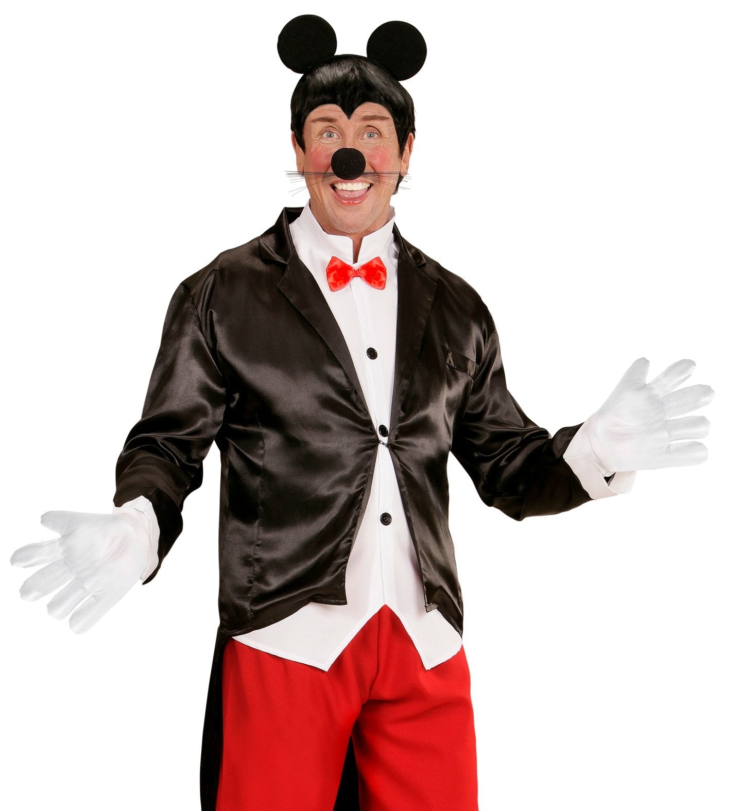 Costume Accessory Gloves White Jumbo Cartoon Character (A Pair)