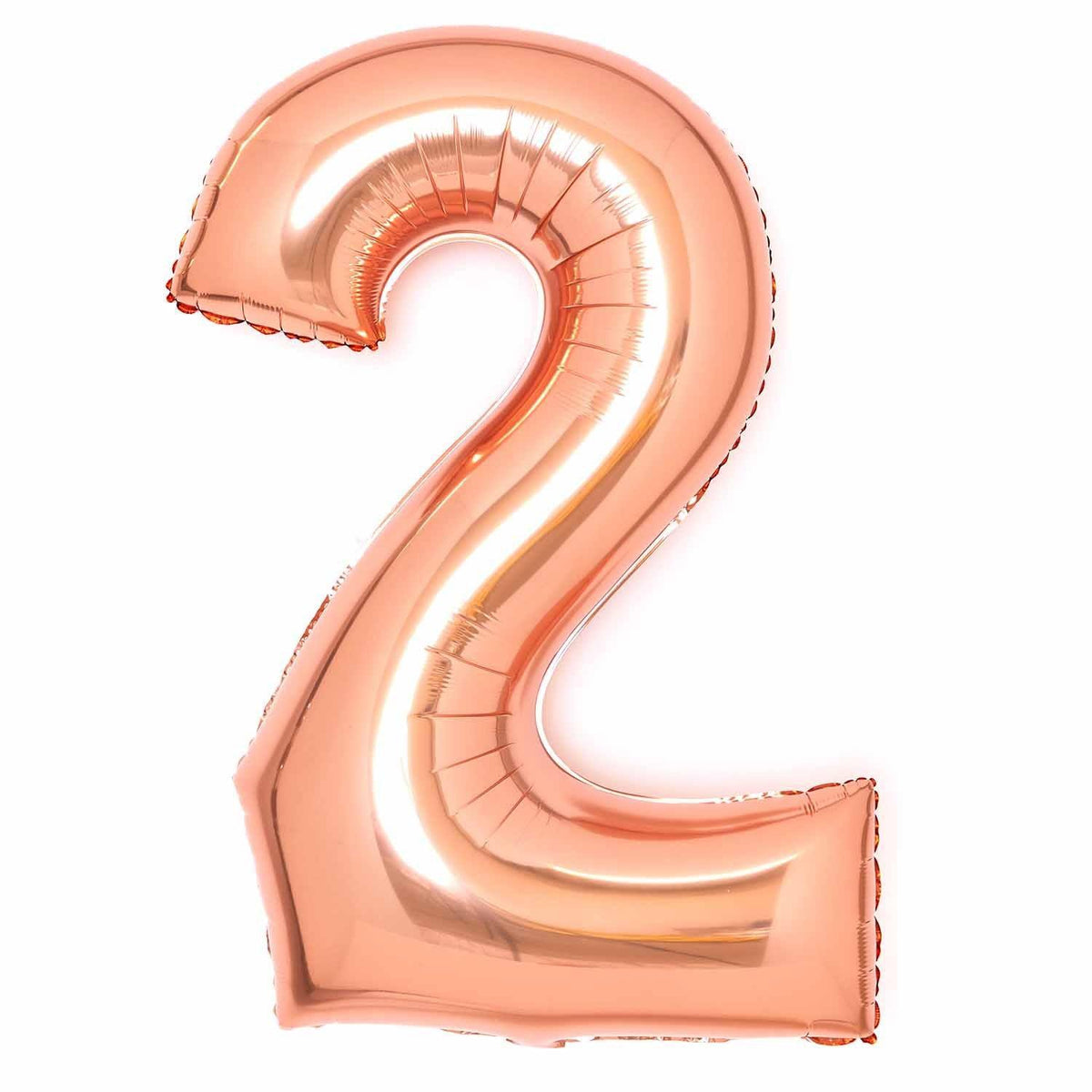 Balloon Foil Megaloon Number 2 Rose Gold 86cm