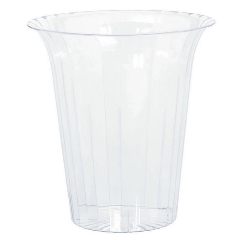 Container Plastic Clear Flared Medium Lolly Bar Reusable