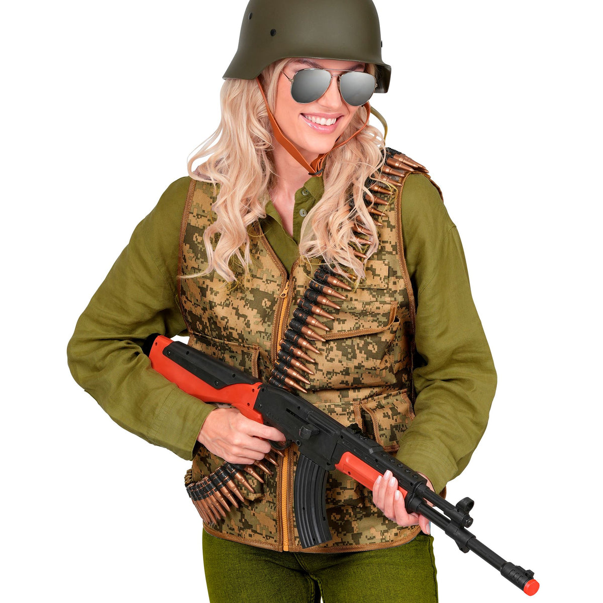 Costume Prop Gun Kalashnikov Plastic Rifle 75cm