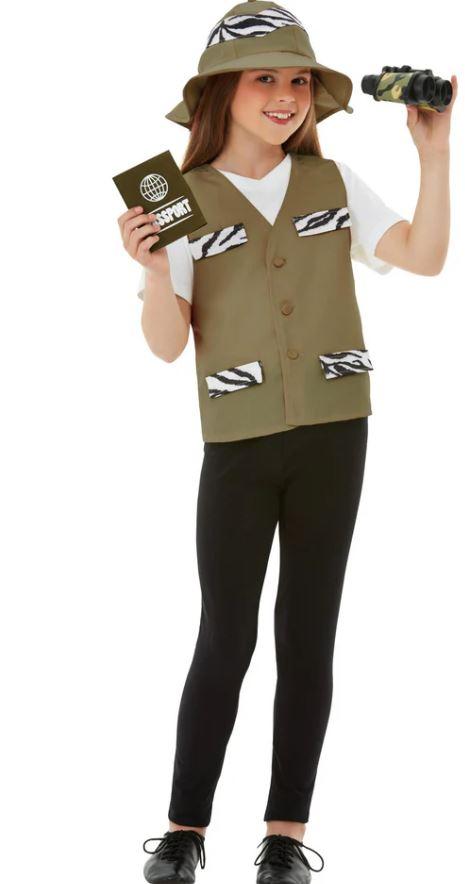 Costume Child Wildlife Jungle Safari Explorer