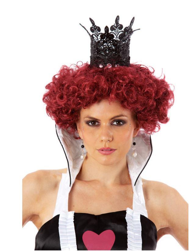 Wig Queen Maroon/Burgundy (Crown Not Included)