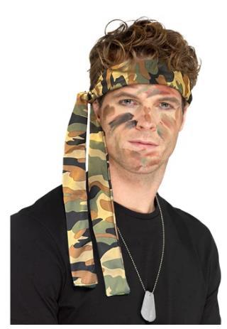 Headband Camouflage Soldier Army