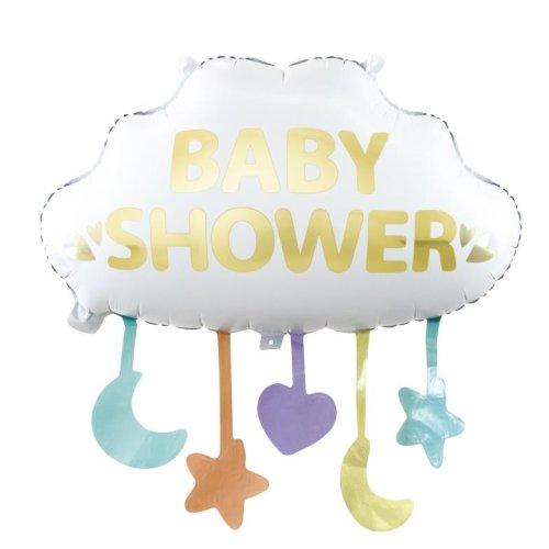Balloon Foil Shape Baby Shower Cloud 66cm x 62cm