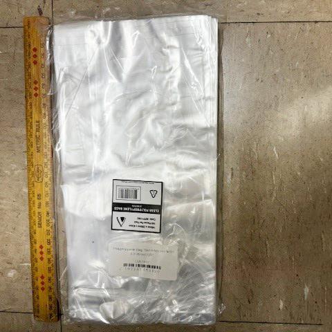 Polypropylene Bag 29x14.6x6cm Pk/100 30um