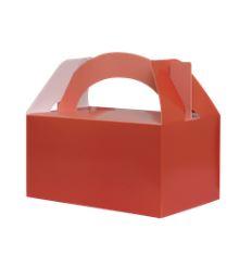Loot/Favour/Gift Lunch Box Cherry Red Pk 5