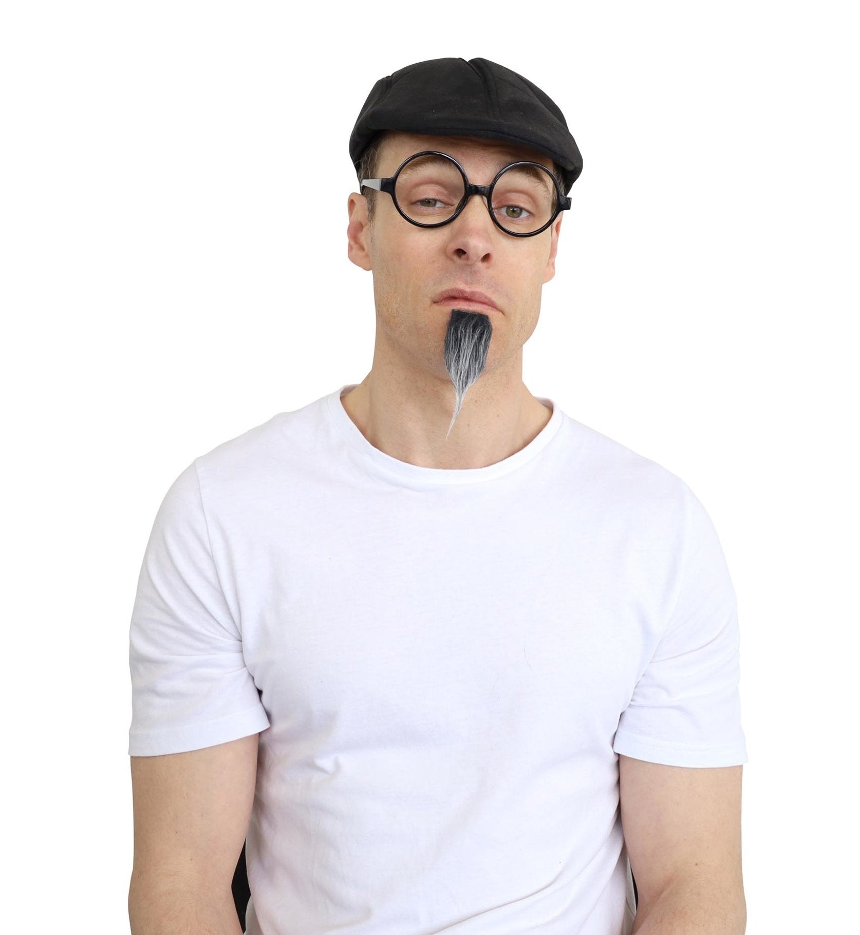 Hat Flat Cap Black