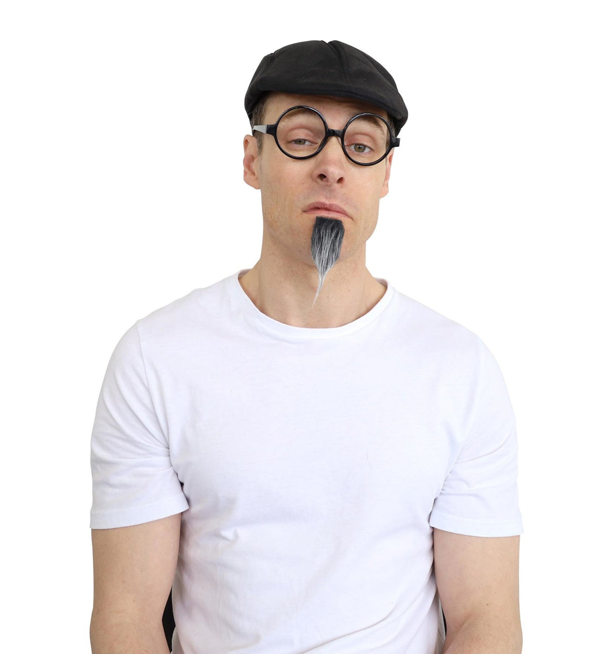 Hat Flat Cap Black