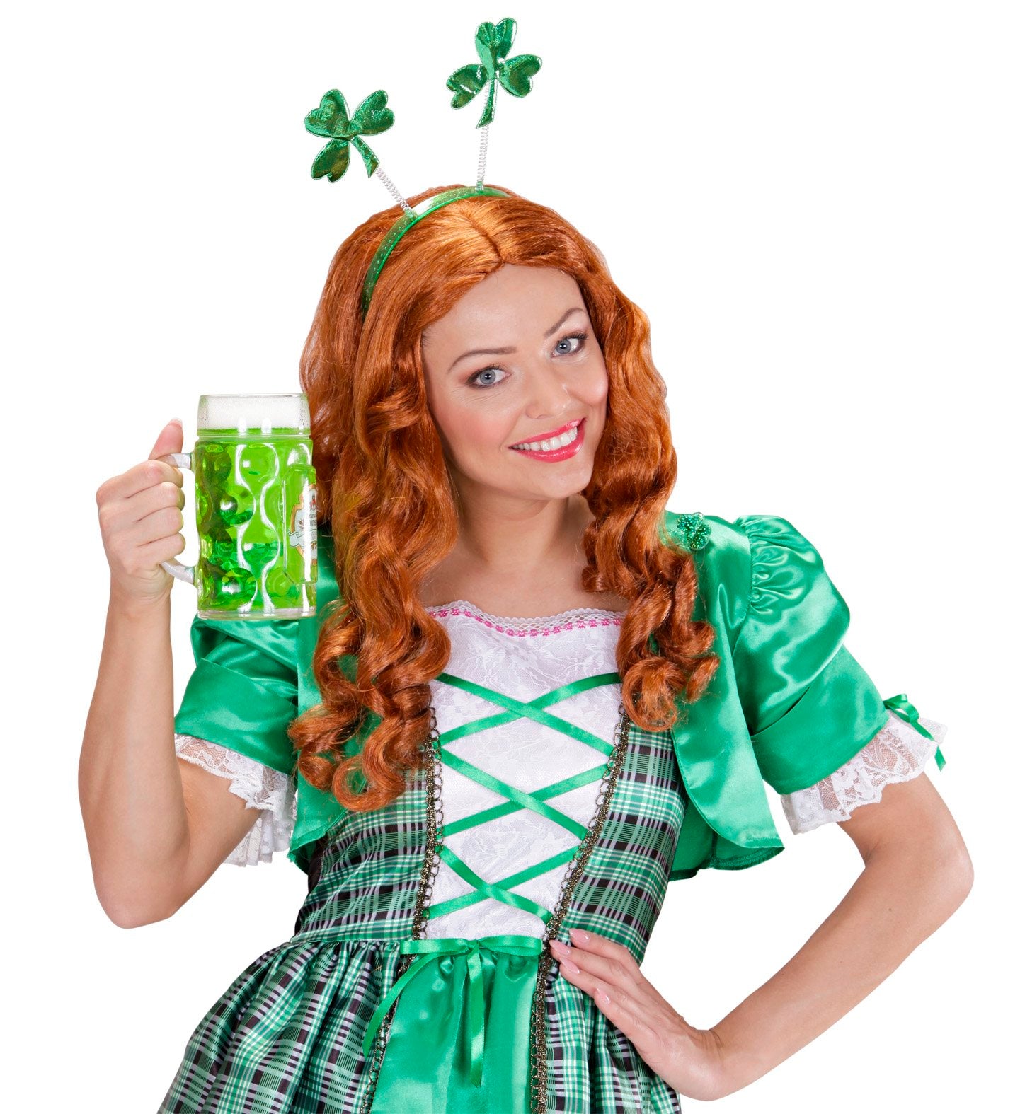 Headband Shamrocks St Patricks Irish Headboppers