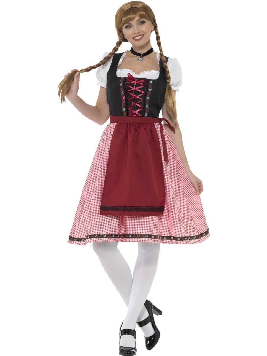 Costume Adult German Bavarian Tavern Maid Oktoberfest Medium