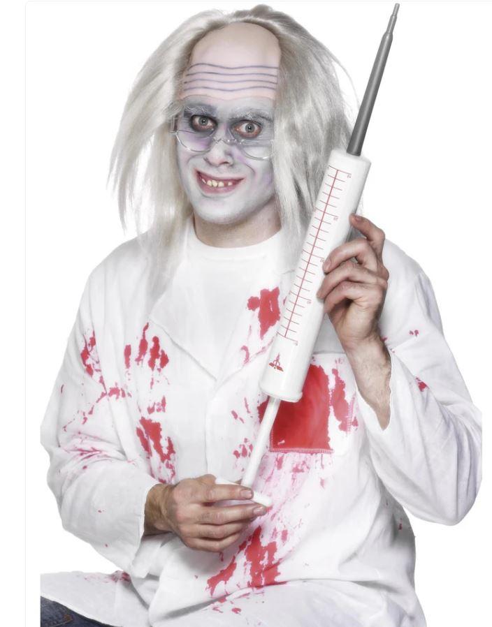 Costume Prop Medical Nurse/Doctor Jumbo Syringe Needle 53cm Long