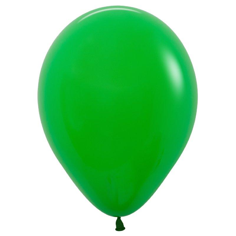 Latex Balloons 30cm Fashion Shamrock Green Pk 100