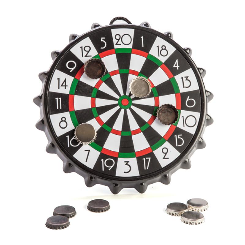 Drinking Game Magnetic Bottle Top/Cap Darts Game