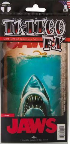 Temporary Tattoo Fx Jaws Shark Attack Halloween Tinsley