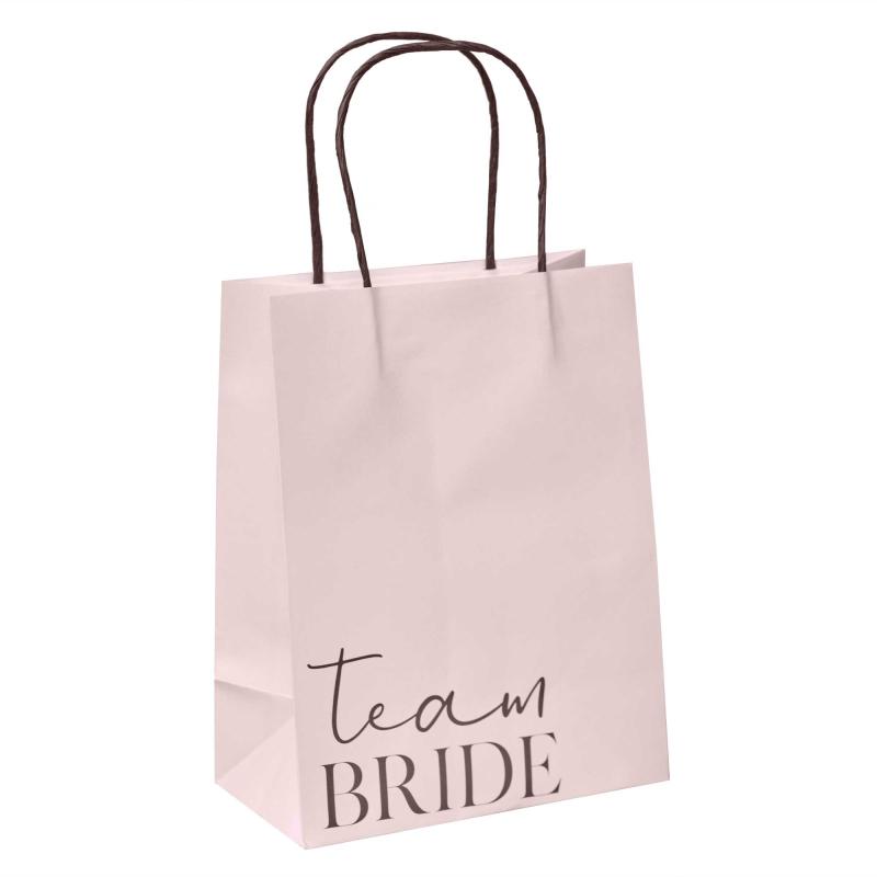 Hen Party Team Bride Gift Bag Pink Pk/5