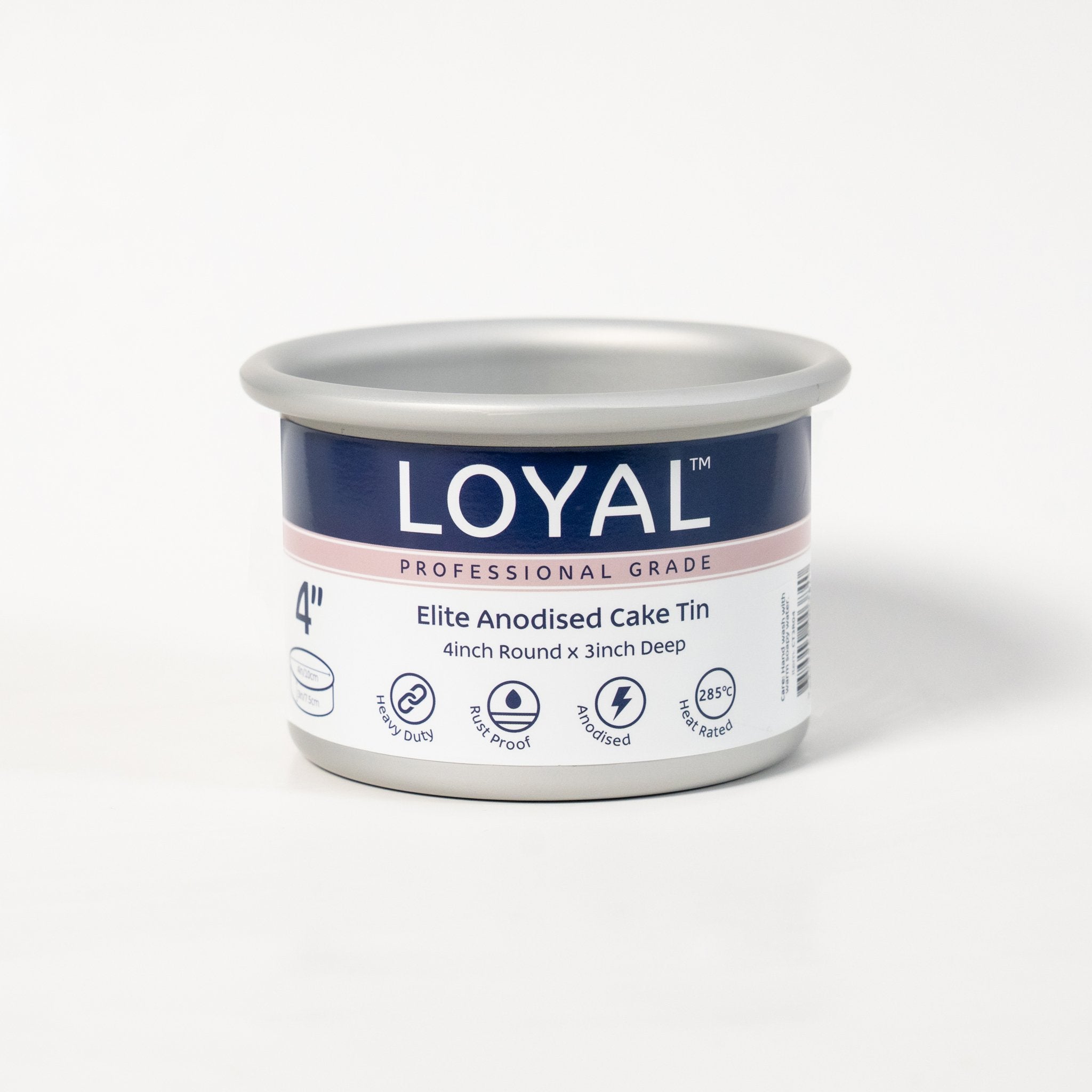 Tin LOYAL Elite 4 Inch Diameter X 3 Inch Deep