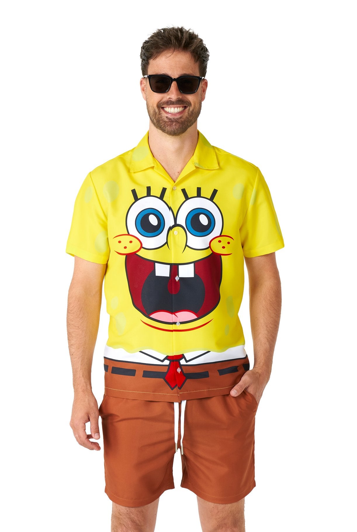 Costume Adult Suitmeister Swim Suit Spongebob