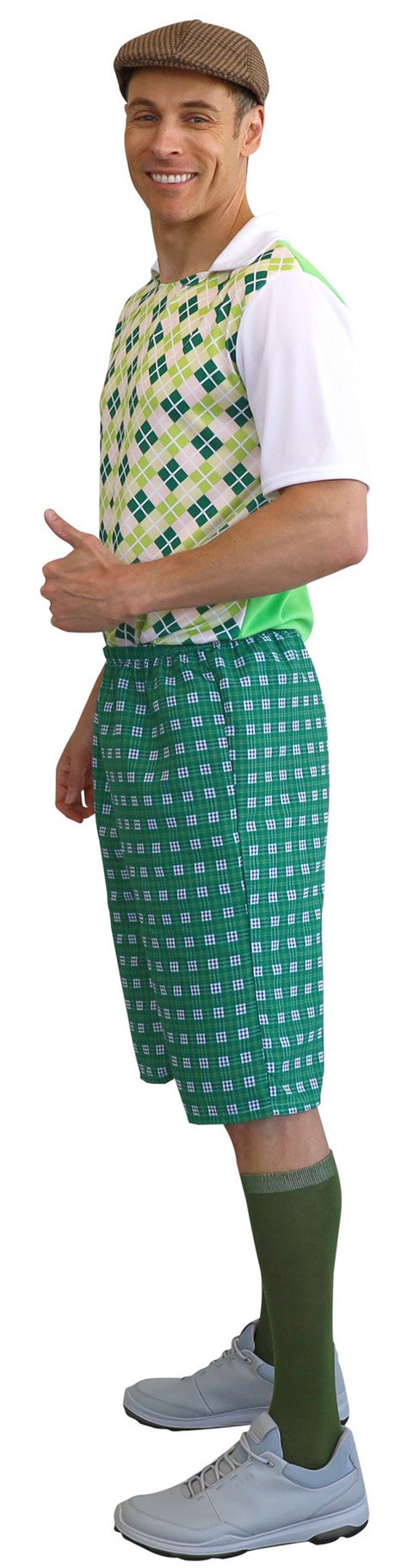 Costume Adult Golf Pro Kit Green