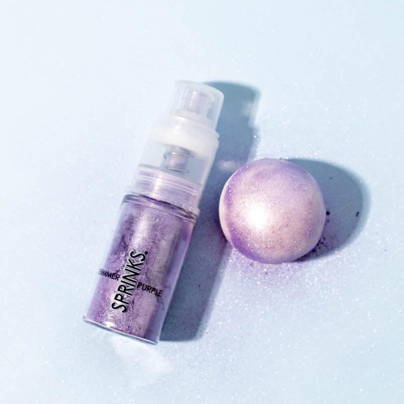 Cake Decorating Pump Shimmer Purple Lilac Micro Lustre Dust 4g