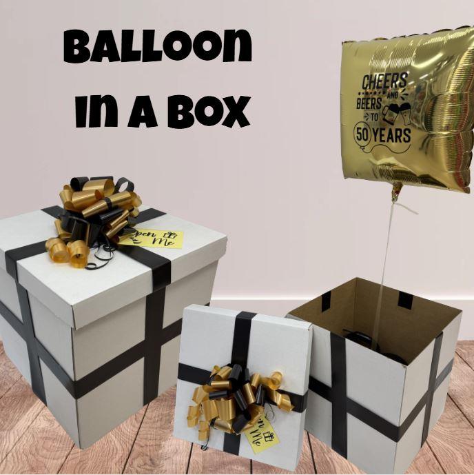 Balloon Bouquet Balloons in a Box