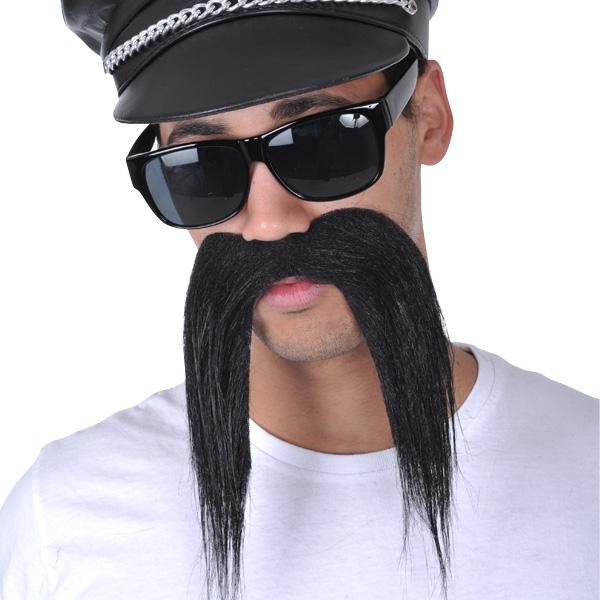 Moustache Long Black/Bikkie