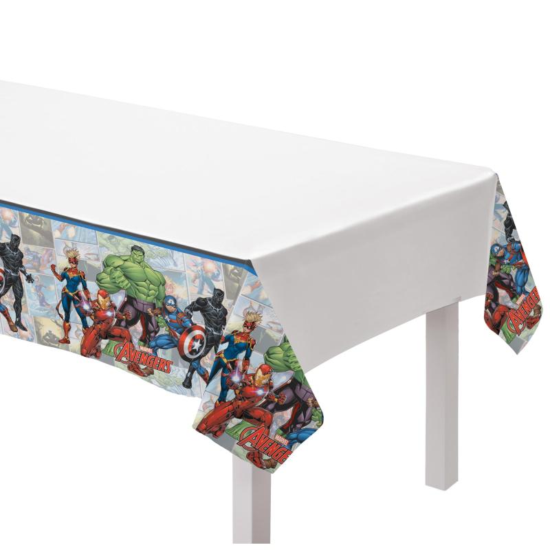 Avengers Powers Unite Paper Tablecover 137cm X 243cm