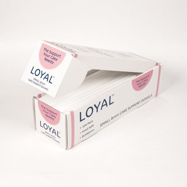 Cake Support Dowels Heavy Duty Small Pk/100 (8mm x 300mm)